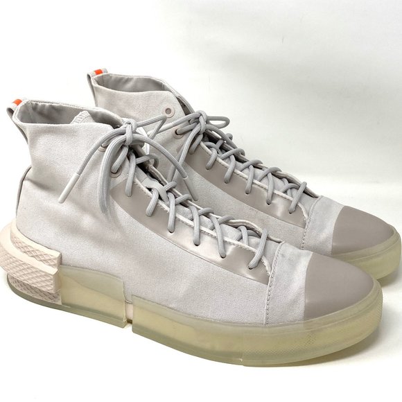 Converse Men Size 11 168563C CT ALL STAR DISRUPT Pale Putty White Canvas Sneake - Picture 2 of 8